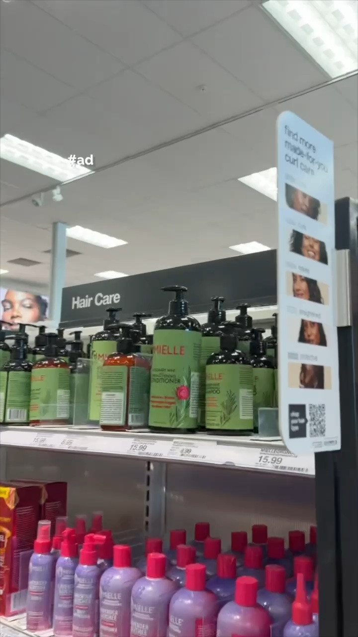 #ad Make sure you grab the upgraded Mielle Rosemary Mint Strengthening Collection at Target today! You can shop instore, online or buy online and drive up to grab your order. #targetpartner #MiellePartner@mielleorganics @target