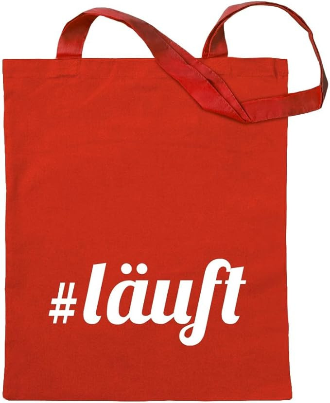 Kiwistar Läuft Sac de transport en coton avec anses longues | Amazon (FR)