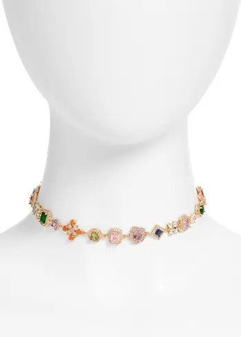 VIDAKUSH Organized Chaos Mixed Cubic Zirconia Choker | Nordstrom | Nordstrom