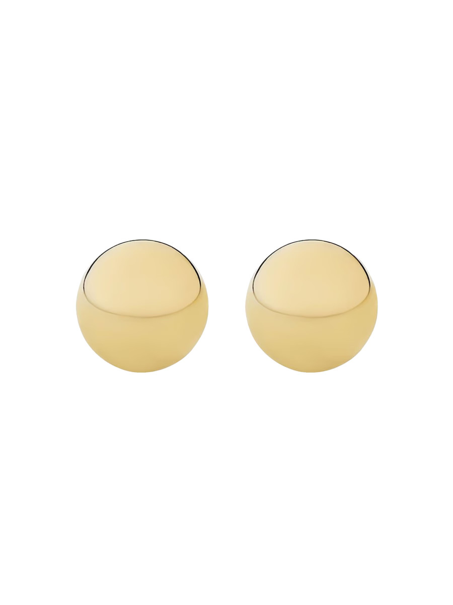 14K Yellow Solid Gold Have A Ball Studs | Saks Fifth Avenue
