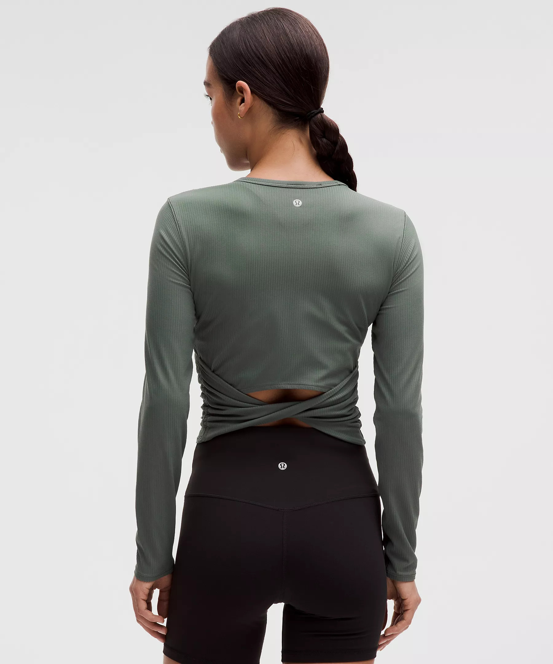 All It Takes Back-Twist Ribbed Long-Sleeve Shirt | Women's Long Sleeve Shirts | lululemon | Lululemon (US)