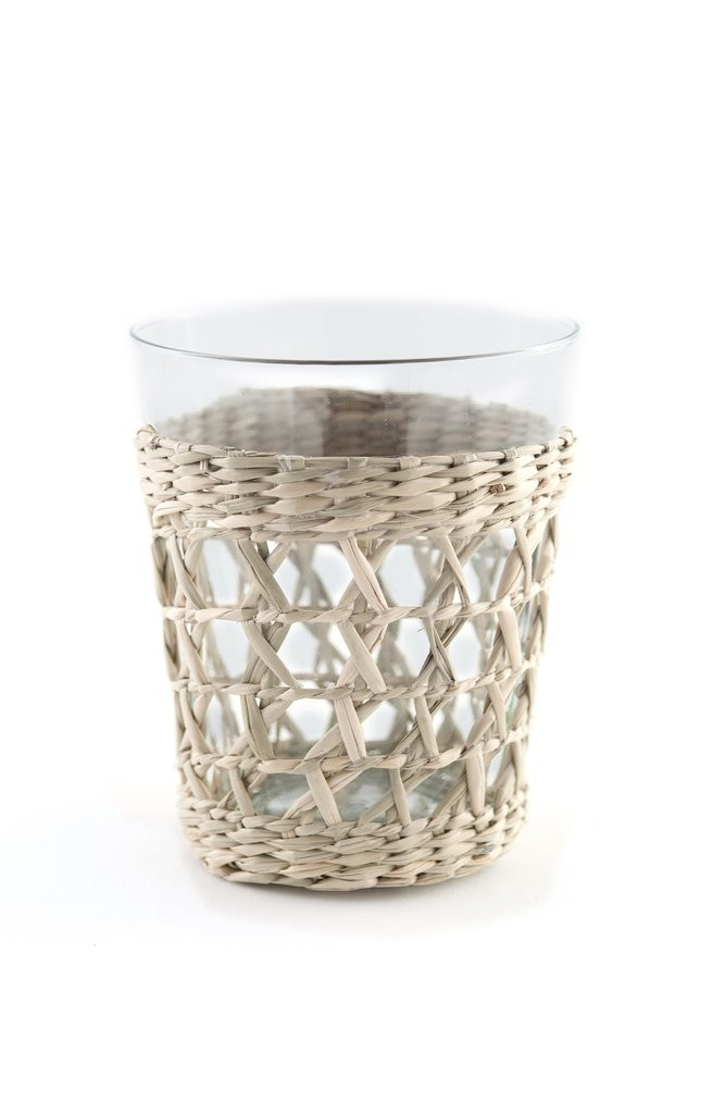 Seagrass Wide Cage Tumbler | Foundation Goods