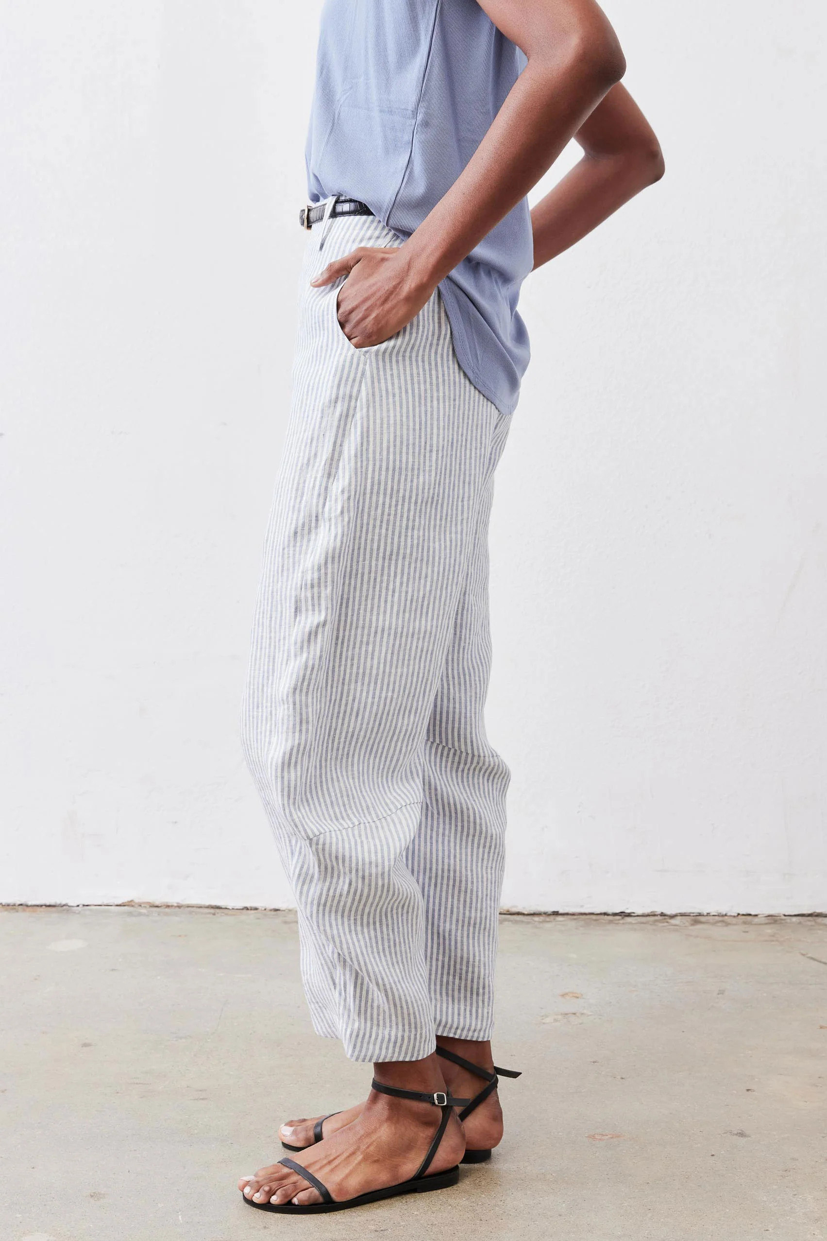 The Uptown Loose Linen Pants | Ruti