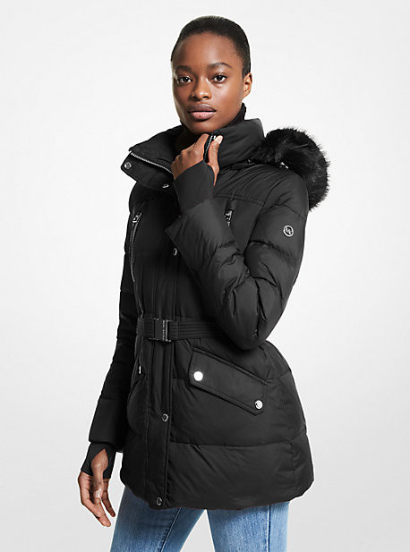 Quilted Nylon Puffer Coat | Michael Kors US