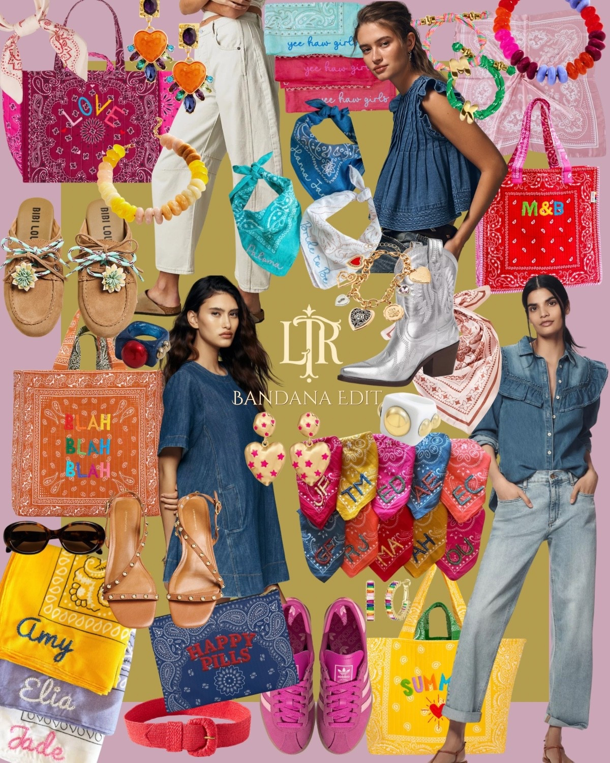 Apparently I’m in my bandana era. 🤠

Bandana bags, bandana scarves, bandana totes, bandana everything.
It just feels like summer to me.

Comment SHOP for the links! 

#LTKOver40 #LTKgrwm #LTKootd