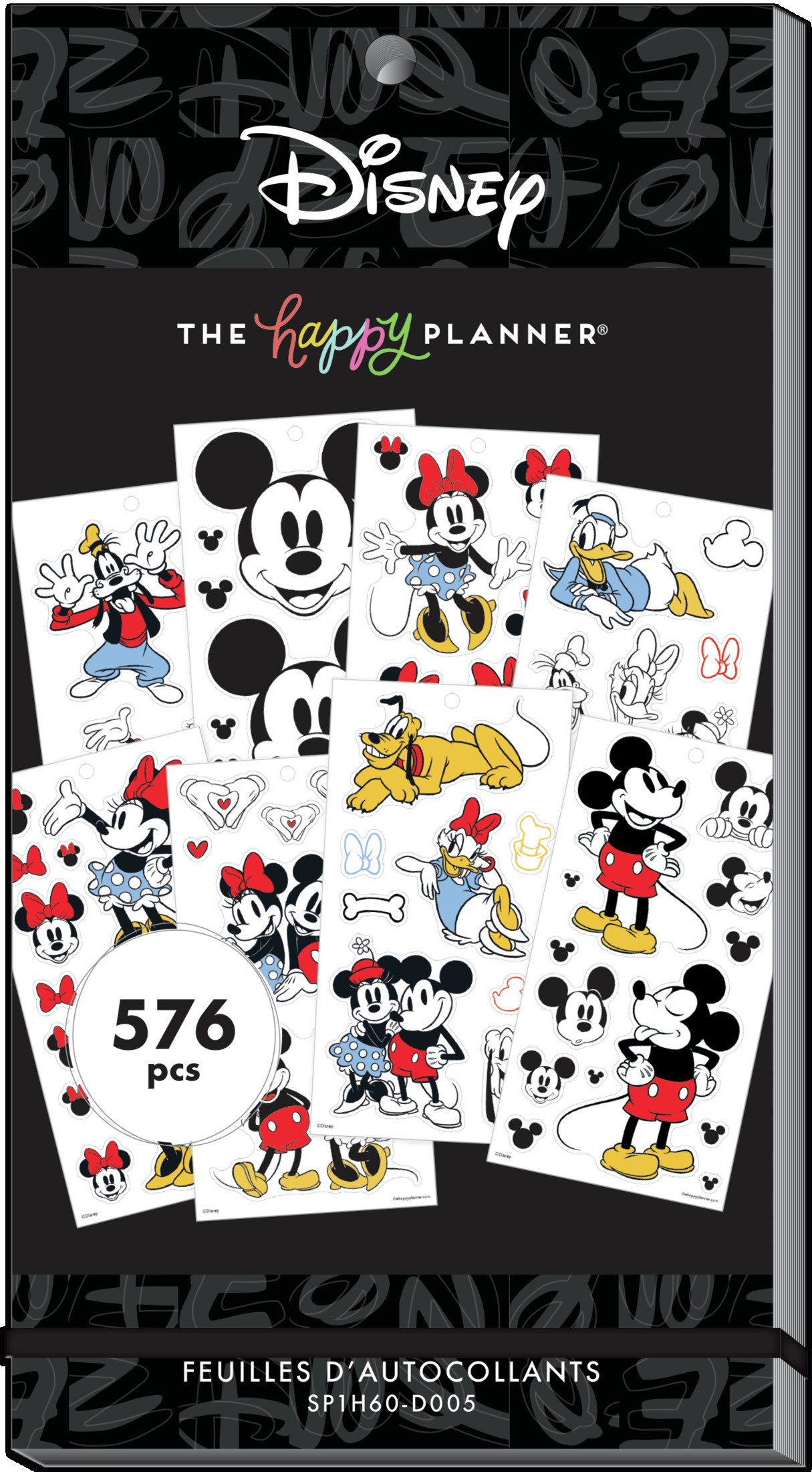 The Happy Planner, Disney, Mickey & Friends Value Pack Stickers- Squad Goals, 8"x 4.75"x 9" | Walmart (US)