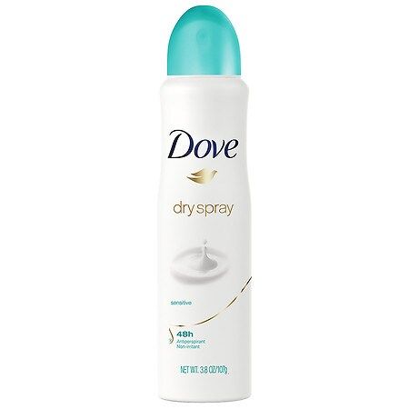 Dove Dry Spray Antiperspirant Sensitive Skin - 3.8 oz. | Walgreens