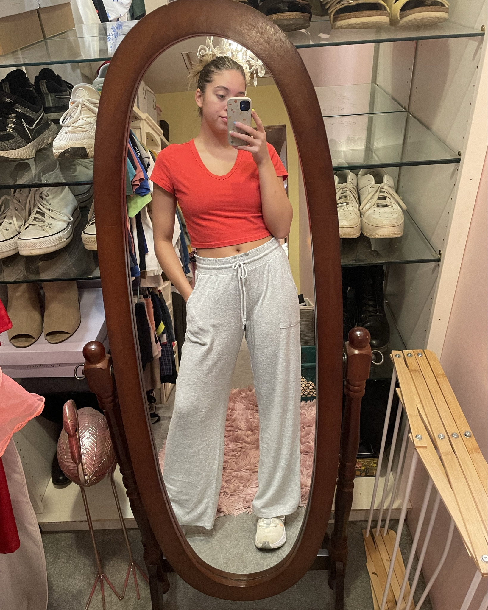 comfy fit: m top m bottom large crewneck 

#LTKActive #LTKxTarget #LTKstyletip