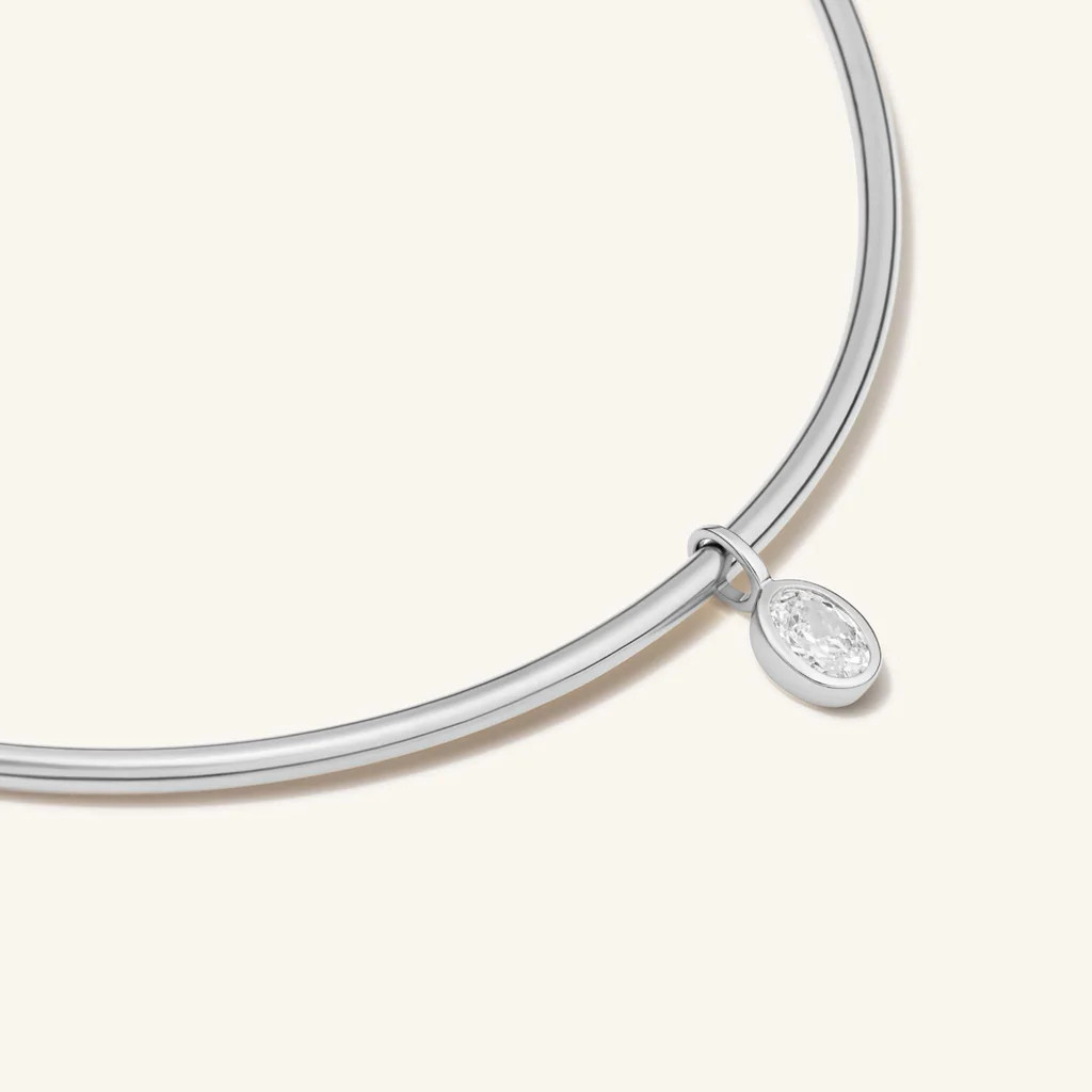The Silver Smooth Torque | Heavenly London