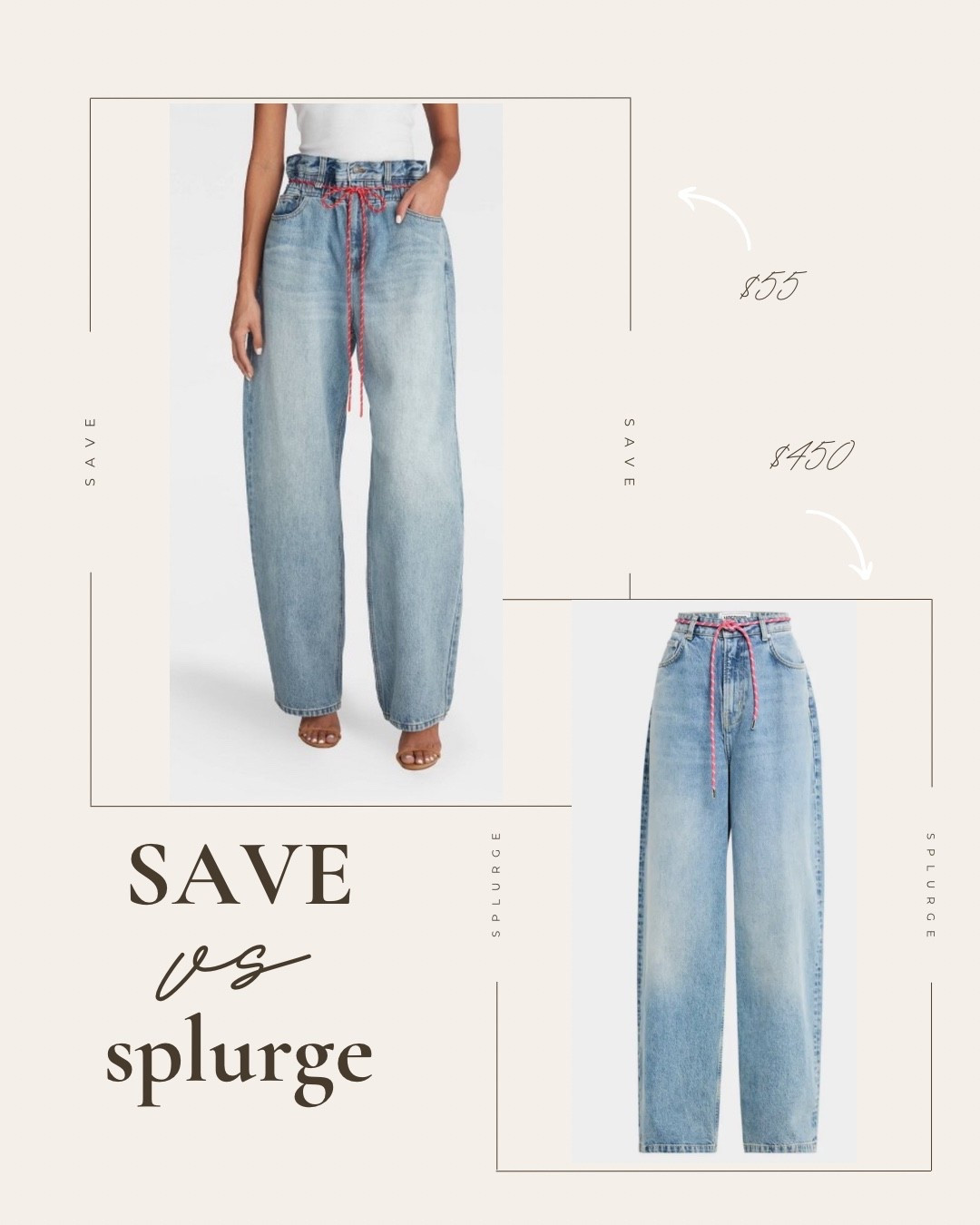 WOW! 🤩 the designer pair are sold out everywhere! Target’s are only $55! 

Target, new arrivals, denim, barrel jeans, spring, sold out, look for less, dupe 

#LTKootd #LTKSaleAlert #LTKgrwm