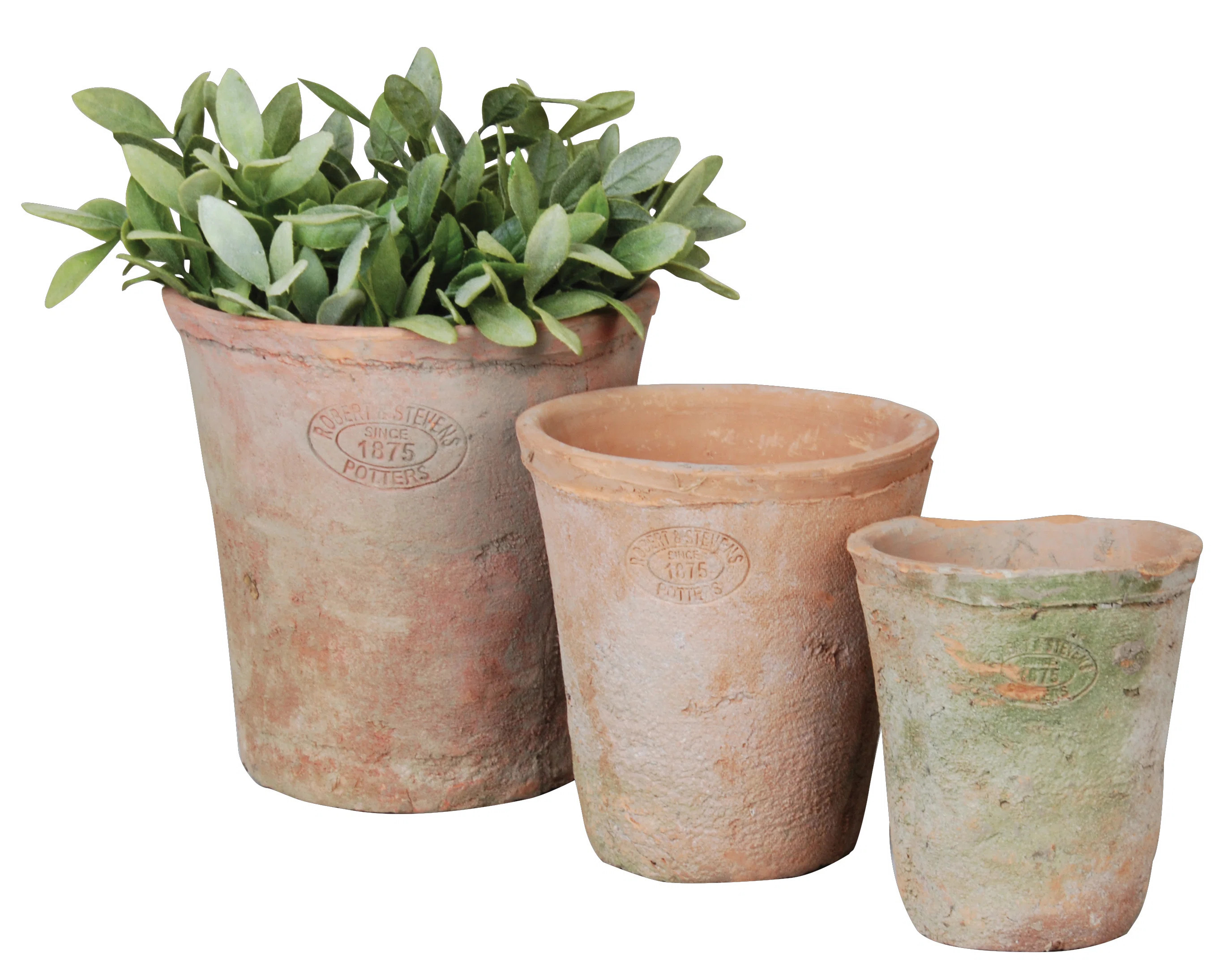 August Grove® Speakman 3 - Piece Terracotta Pot Planter Set & Reviews | Wayfair | Wayfair North America