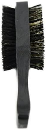 Brown/Black Wood Finish Double-Sided Men's Club Brush, 100% Boar Bristles | Amazon (US)
