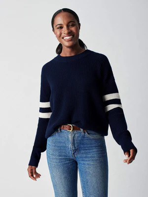 Wisp Waffle Sweater | Faherty