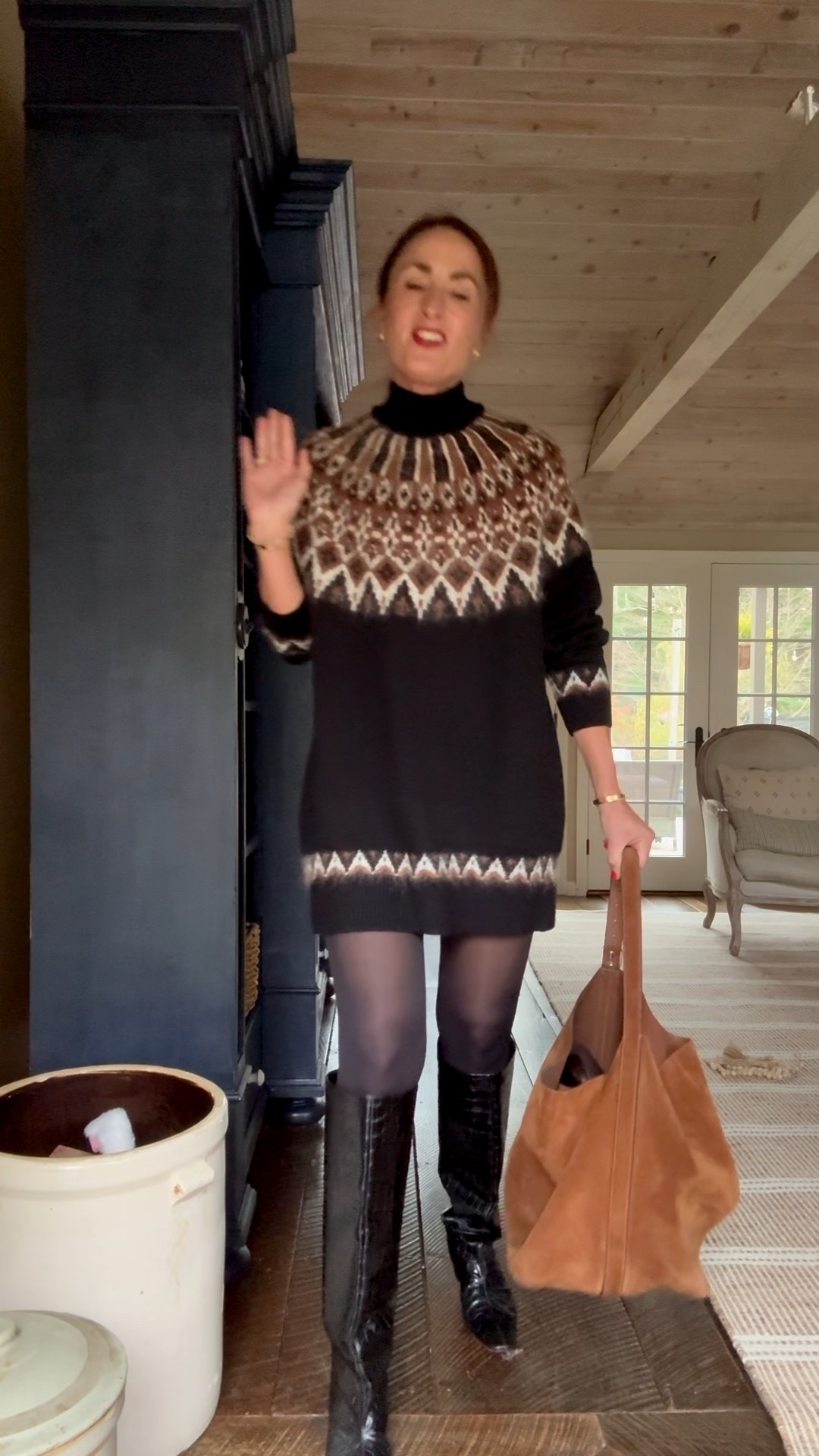 In my #sundaybest love this dress, paired with my forever boots 🖤🤎

#LTKOver40 #LTKSeasonal #LTKStyleTip