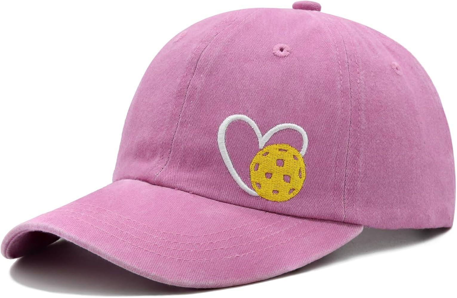 Pickleball Hat, Adjustable Pickleball Baseball Cap
        Embroidered Heart, for Women Men | Amazon (US)