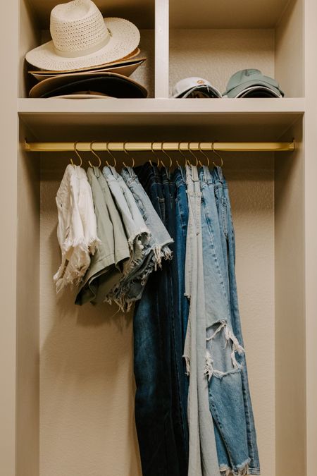 Closet of my dreams and organizing my bottoms like it’s Abercrombie and Fitch! Love this closet organization hack from Amazon! 

#LTKfitness #LTKhome #LTKworkwear