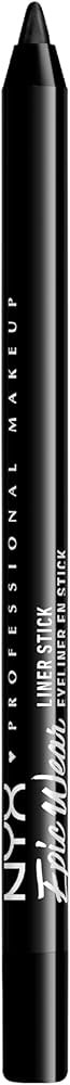 NYX PROFESSIONAL MAKEUP Epic Wear Liner Stick, Long-Lasting Eyeliner Pencil - Pitch Black | Amazon (US)