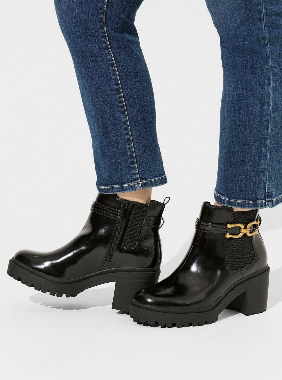 Hardware Chelsea Bootie (WW) | Torrid (US & Canada)