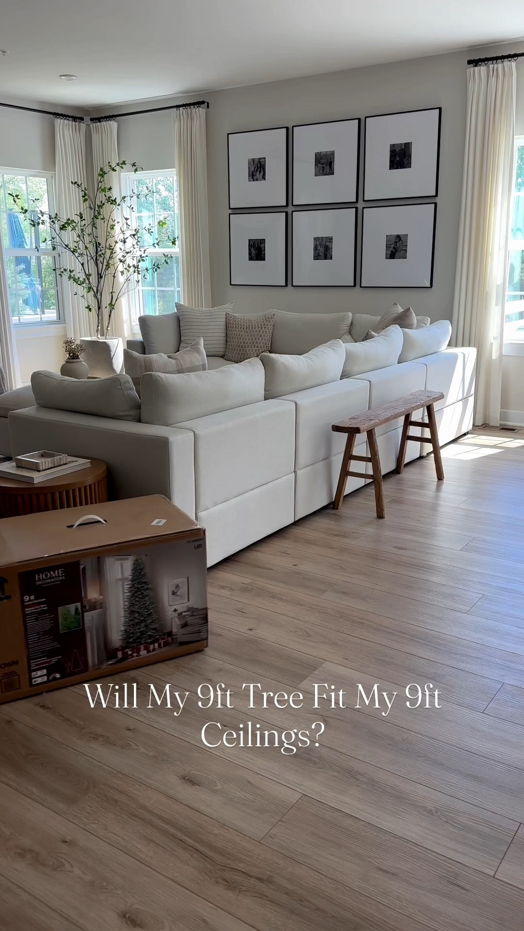 This is the viral Grand Duchess tree, and it’s officially back in stock—with a new SMART upgrade! You can now control the brightness and lighting settings with Alexa or Google Assistant.

If you’re trying to decide between an 8’ or 9’ tree, I hope this gives you a realistic idea of how a 9’ tree looks with 9’ ceilings.
Would you choose an 8’ or a 9’ tree? Let me know in the comments!

Save this Reel for your holiday decorating inspiration + follow for more timeless home decor, seasonal styling, and the best home finds. 




#seasonaldecor #homedecor #livingroom #christmastree #interiorinspo

#LTKHome #LTKSeasonal