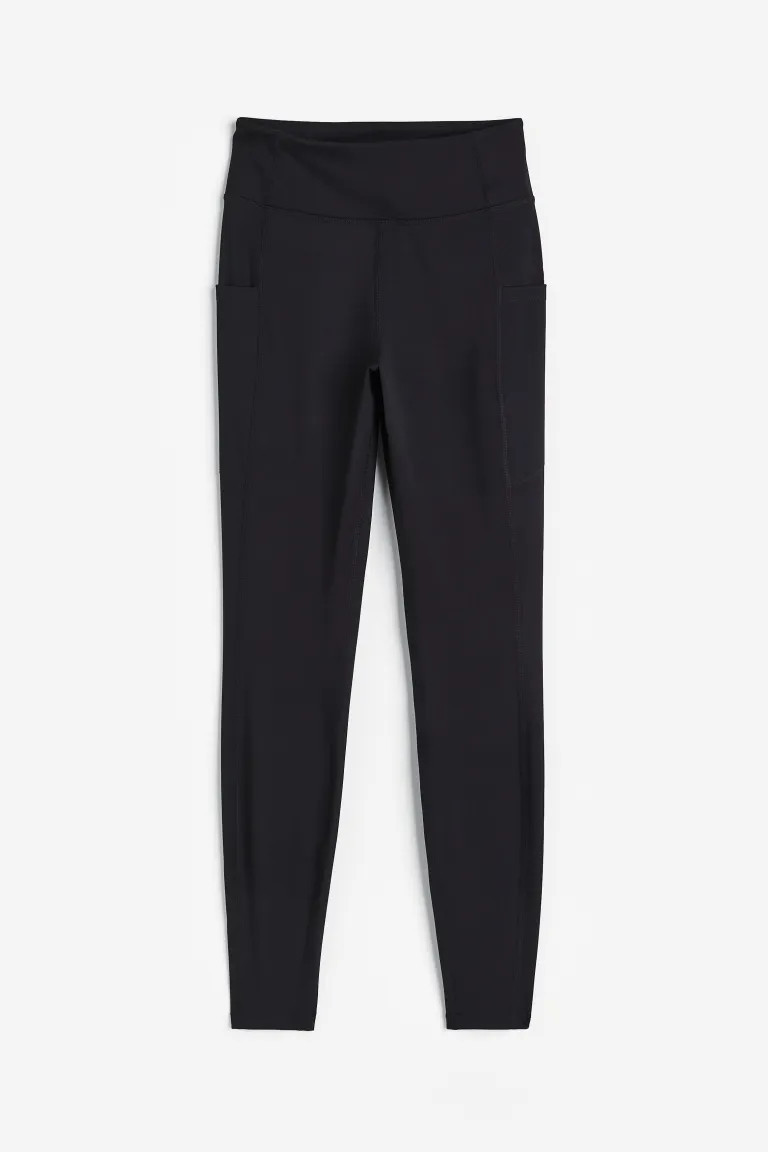 DryMove™ Pocket-detail sports tights | H&M (UK, MY, IN, SG, PH, TW, HK)
