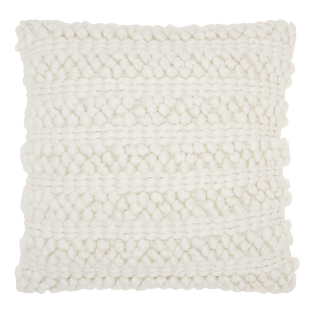 White Solid Throw Pillow - Mina Victory | Target