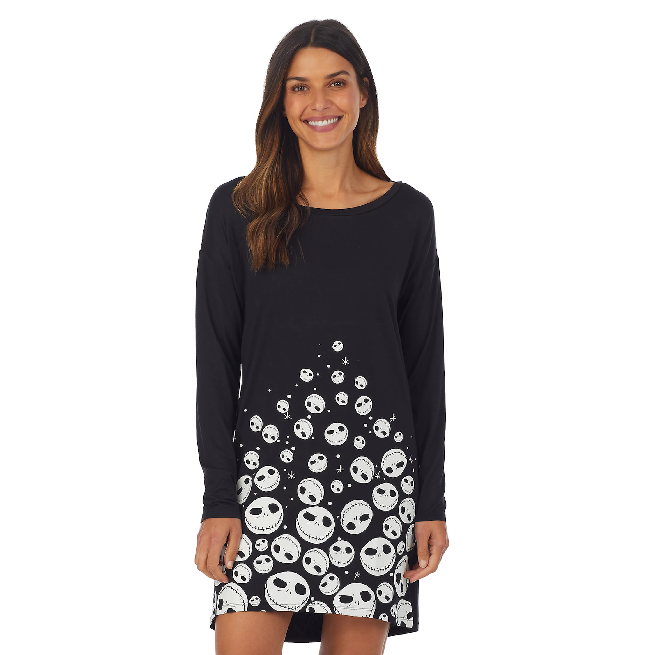 Women's The Nightmare Before Christmas Long Sleeve Sleepshirt | Kohls | Kohl's