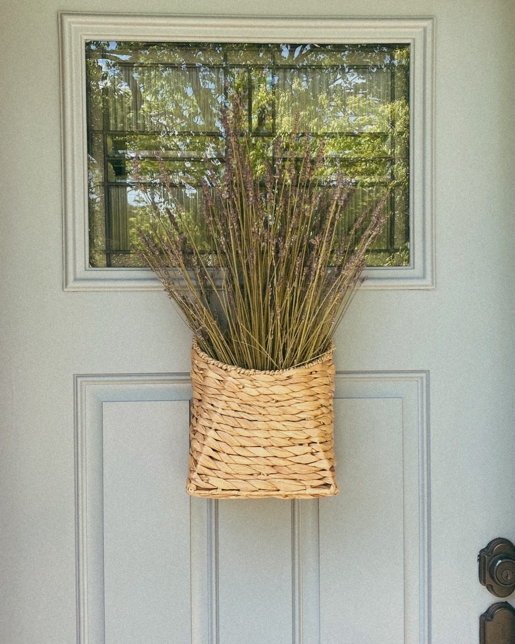 I was able to snag some dried lavender at Trader Joe’s-it smells divine and adds such great curb appeal to my front door

#LTKFindsUnder50 #LTKSeasonal #LTKHome