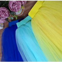 Tulle Skirt 150 Colors Women's Casual Fay Bridal Women Wedding Blush Skirts | Etsy (US)