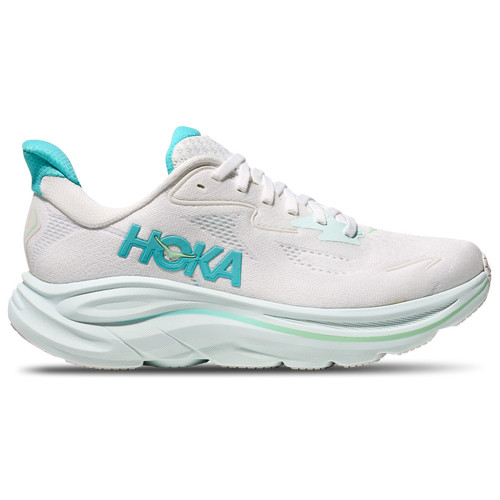 HOKA Womens HOKA Clifton 10 - Womens Running Shoes White/Cielo Blue Size 10.0 | Foot Locker (US)