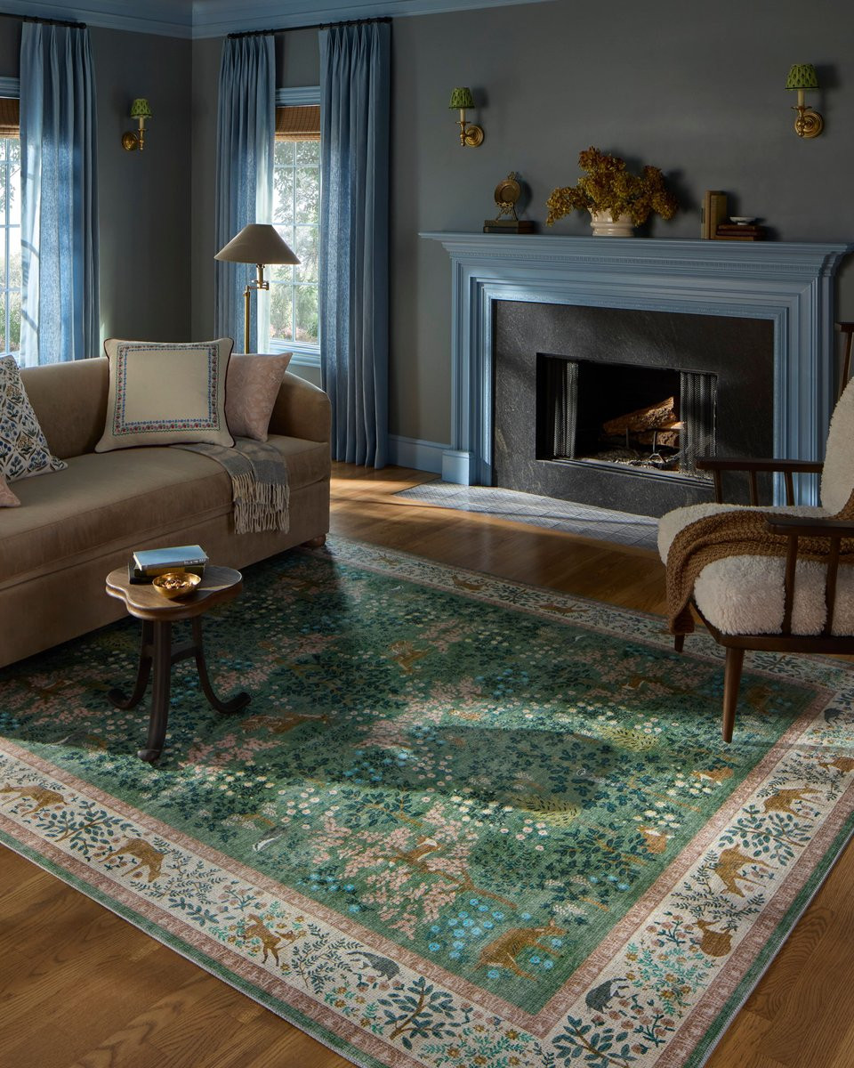 Canopy CNP-02 Sage/Blush Area Rug | Rugs Direct