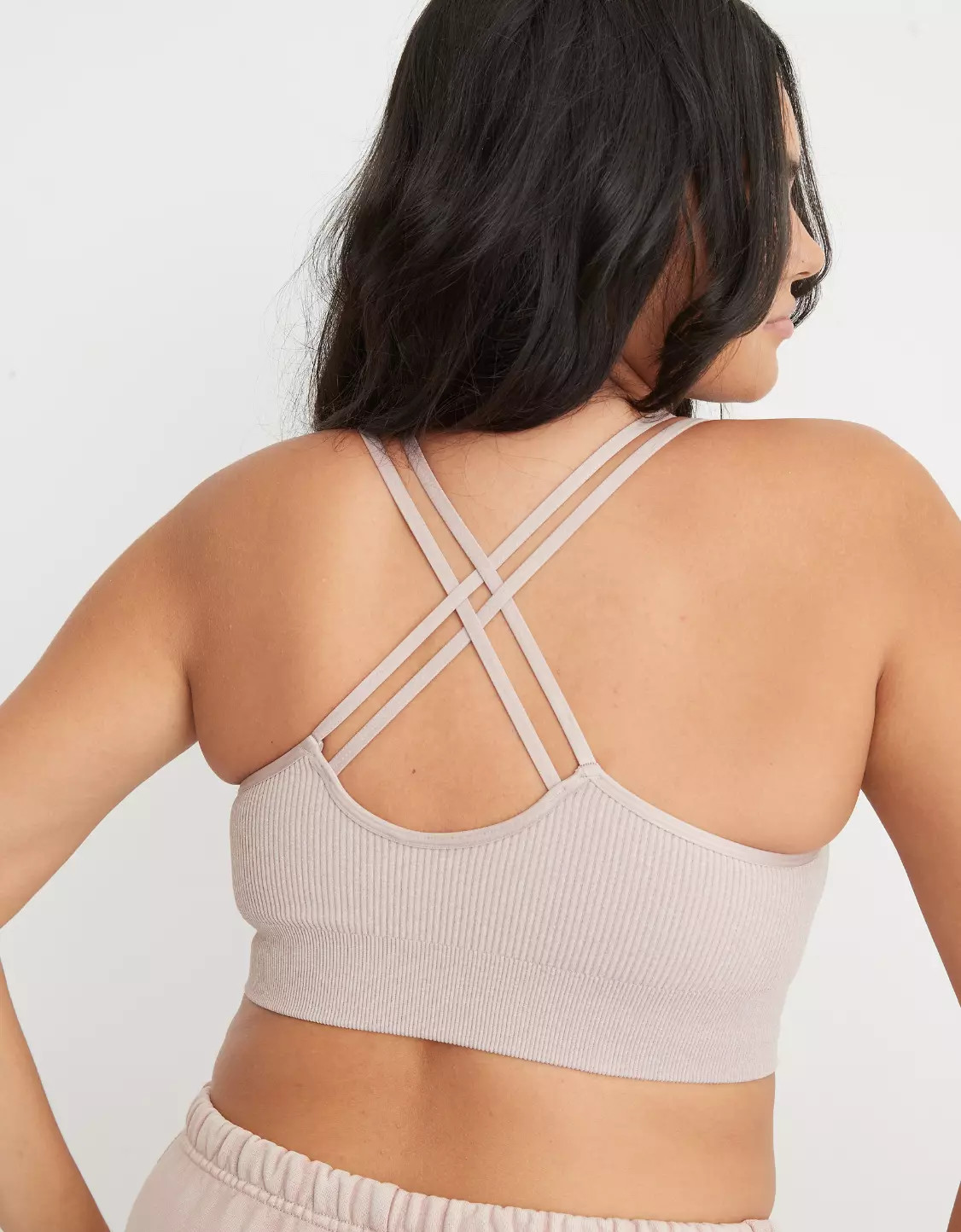 Aerie Seamless Strappy Padded Bralette | American Eagle Outfitters (US & CA)