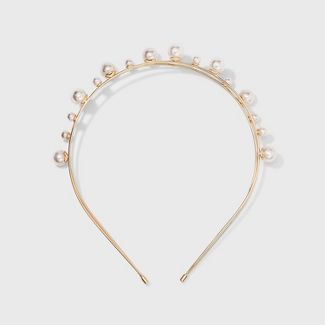 Pearl Metal Headband - A New Day™ Gold | Target