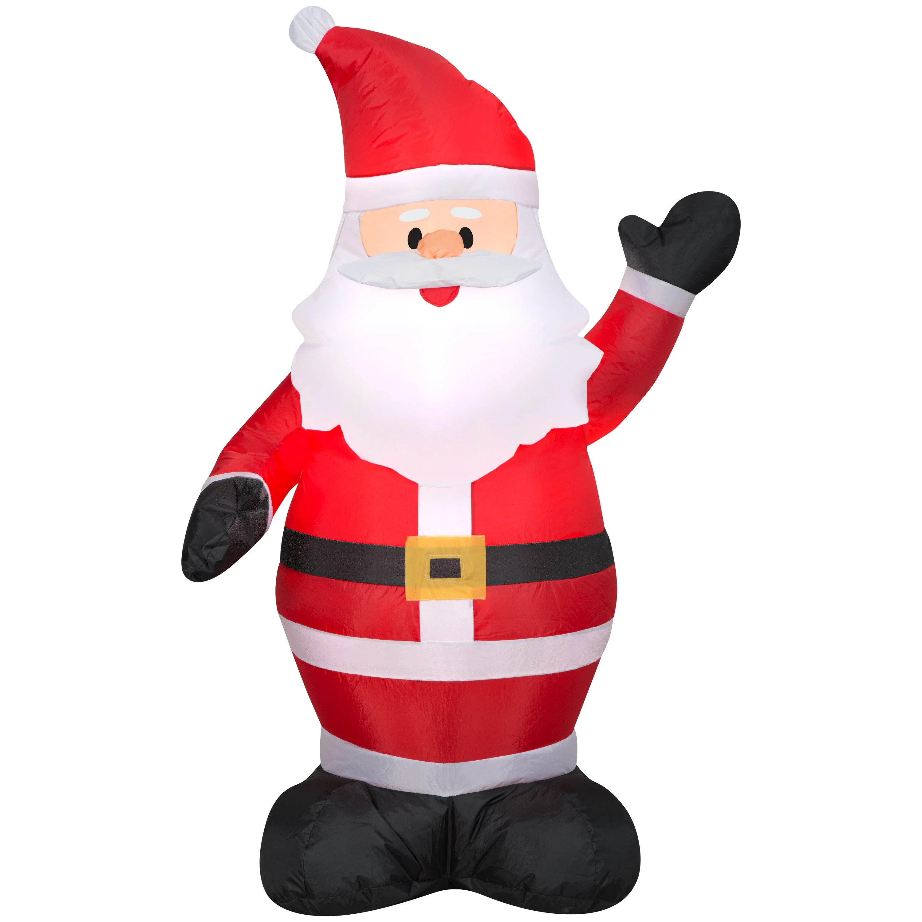 Holiday Time 4 ft Santa Inflatable - Walmart.com | Walmart (US)