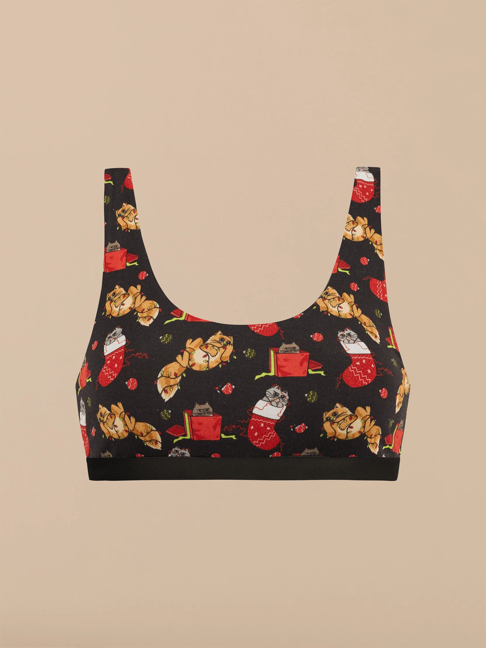 UltraModal™ Core Scoop Bralette | Whisker Wonderland | MeUndies