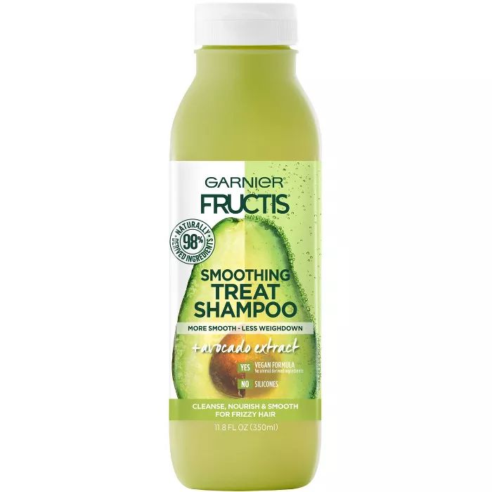 Garnier Fructis Avocado Treat Shampoo for Frizzy Hair - 11.8 fl oz | Target