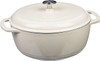 Click for more info about AmazonBasics Enameled Cast Iron Dutch Oven | 7.5-Quart/ 7.1 Litre, White