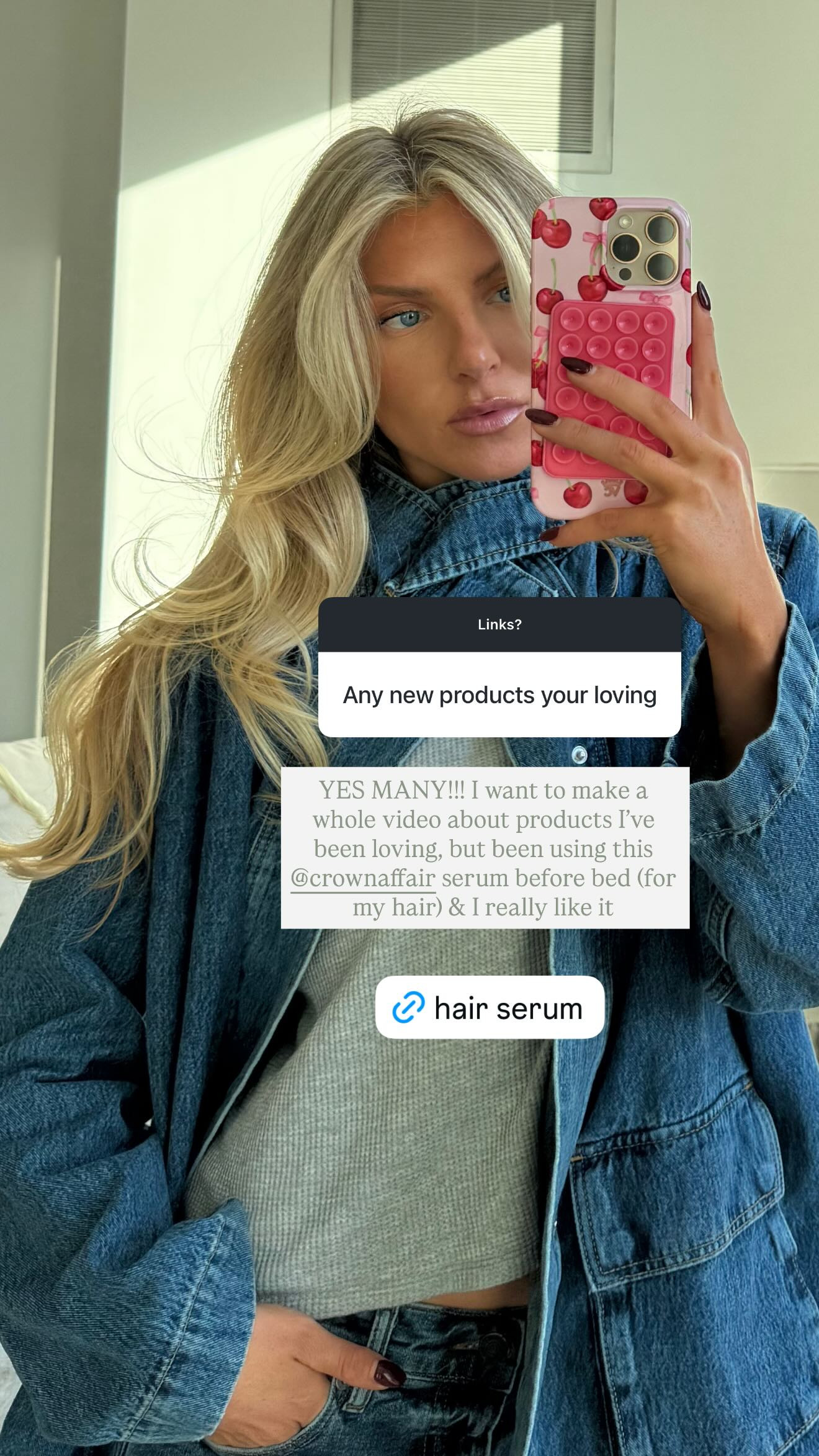 I've been loving this hair serum before bed! 

 #LTKBeauty