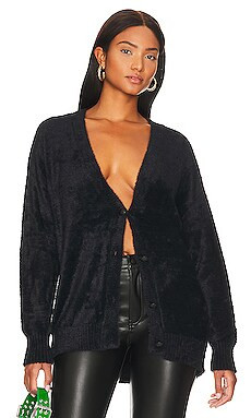 Steve Madden Mimi Cardigan in Black from Revolve.com | Revolve Clothing (Global)