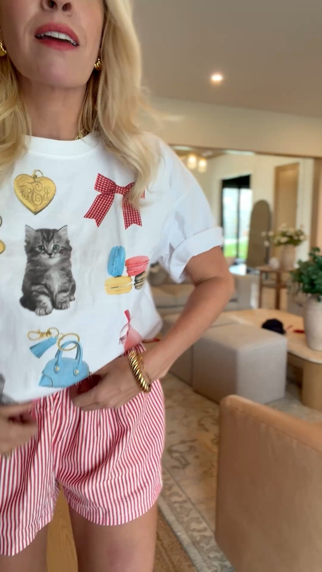 Love these seersucker shorts! Wearing a size M and would be so great over a swim suit too!

#LTKootd #LTKgrwm