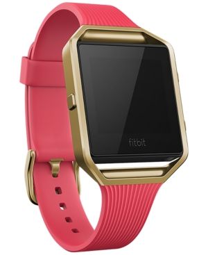 Fitbit Women's Blaze Pink Smart Fitness Watch | Macys (US)
