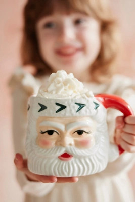 Ceramic Santa Mug | Anthropologie (US)