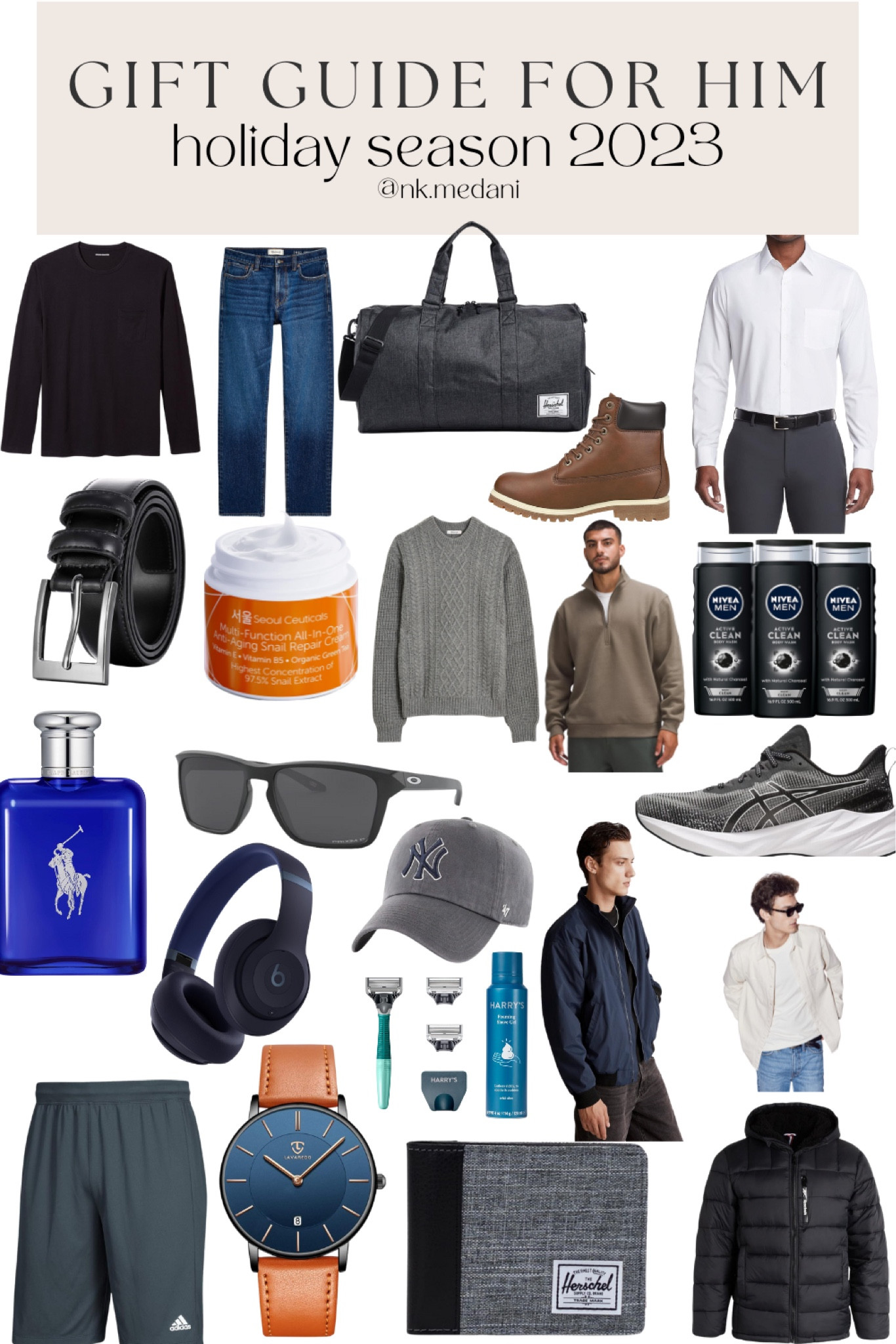 Gifts for him, gift guide, gifts for men, gift ideas for men, gifts for guys, holiday gift guides 

#LTKGiftGuide #LTKCyberWeek #LTKsalealert