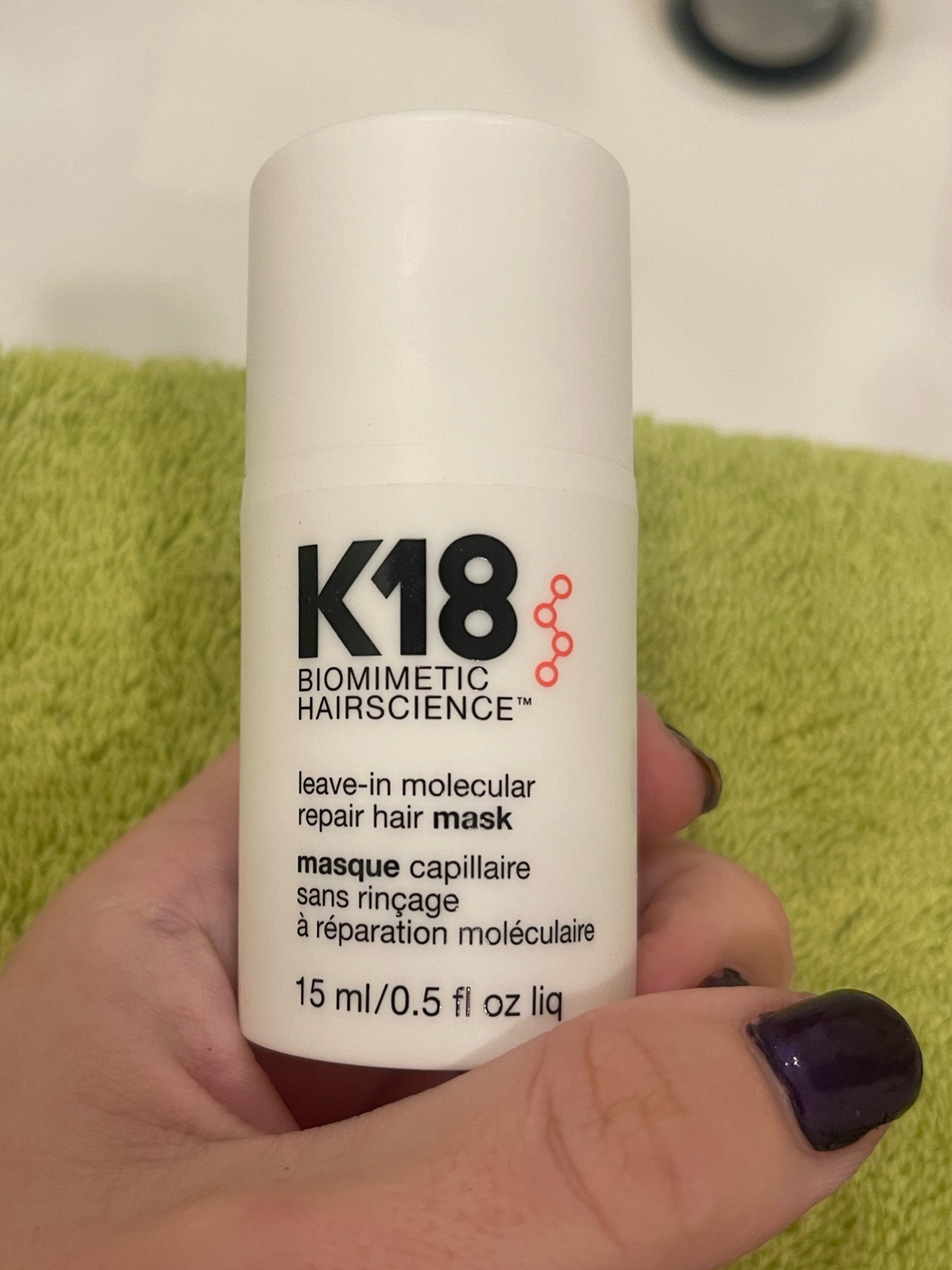 This stuff has SAVED my hair i can no longer gatekeep. My hair hasn’t “grown” in length on the bottom in YEARS even though I regularly trim and treat it. But after only using this stuff (and the shampoo) for a month - not only is my color more protected/fresher than ever, but my hair is silky soft and has grown our some!!!!! Literally life changing. 

#LTKstyletip #LTKsalealert #LTKbeauty