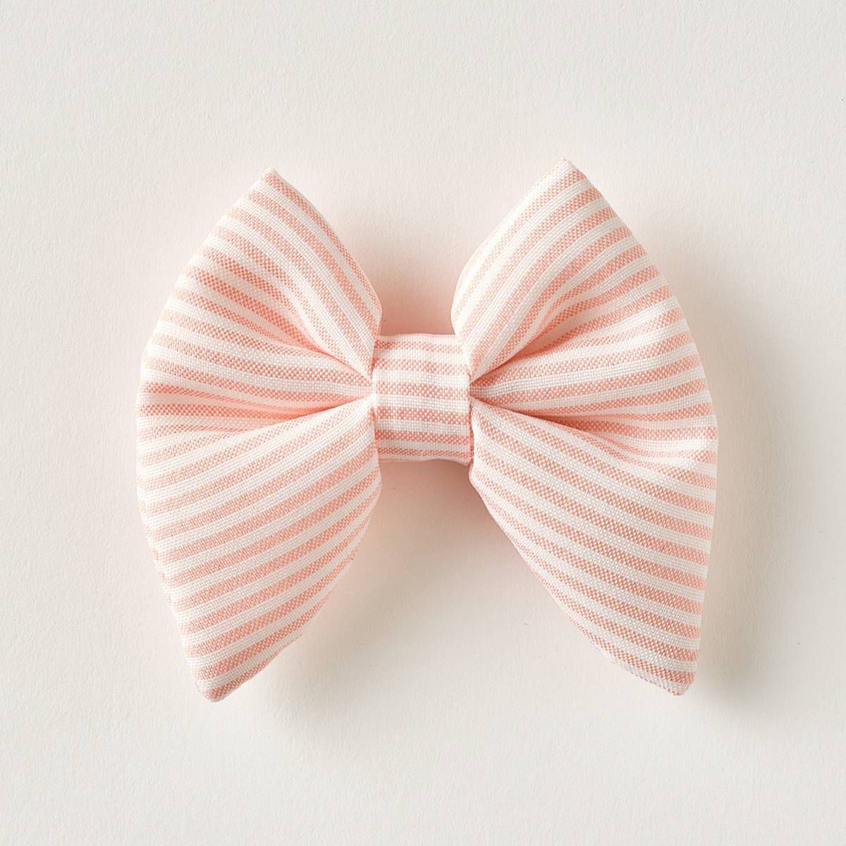 Hooray House Bow Tie - Pink Stripe XS/S | Target