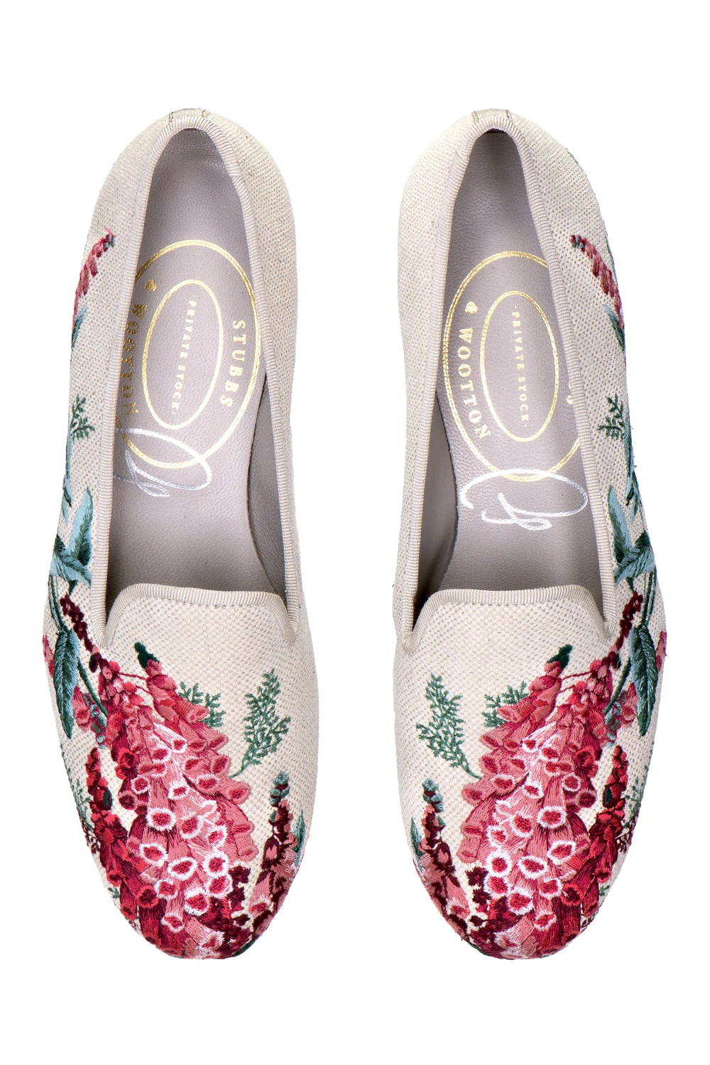 Foxglove Slipper in Flax | Over The Moon