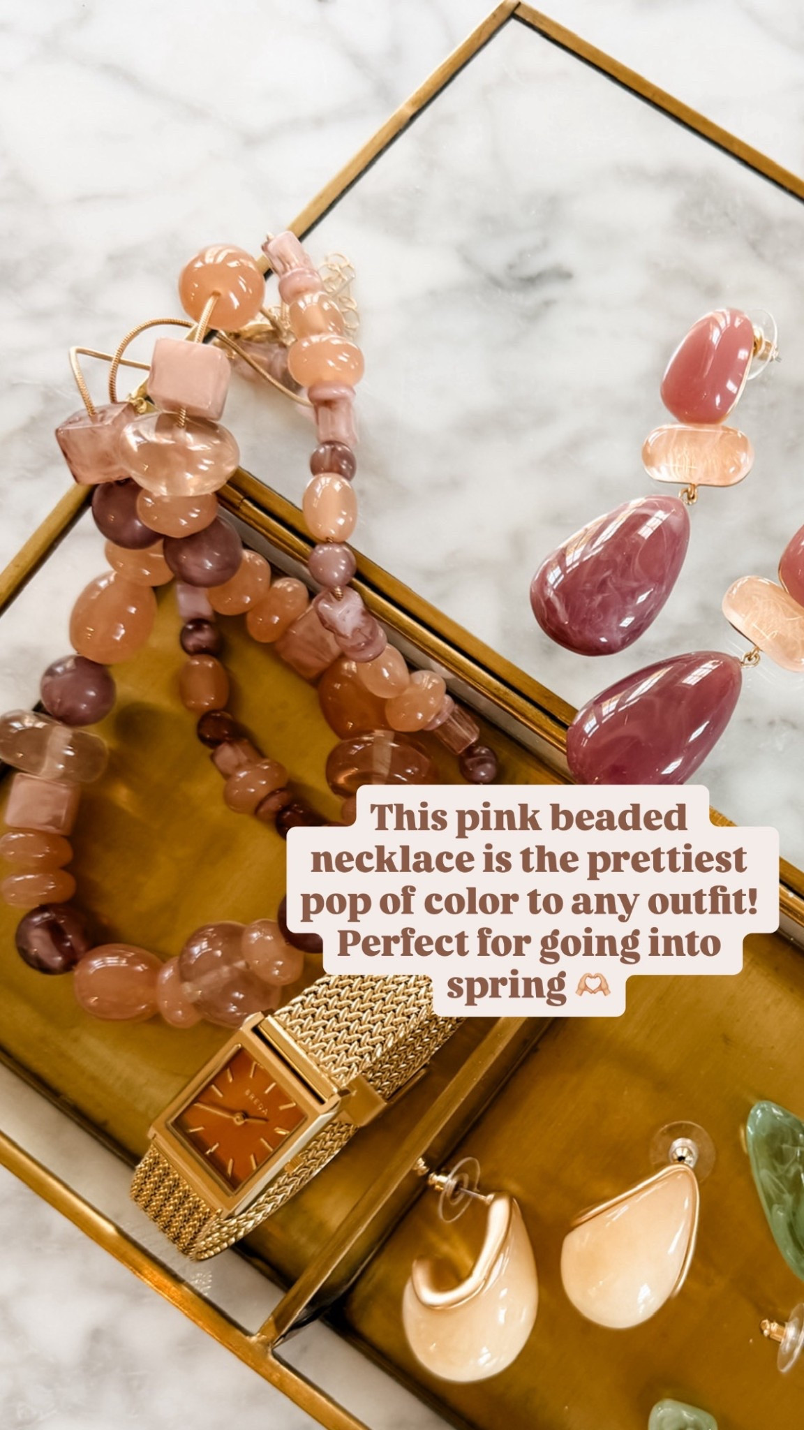 I have been wearing this pink beaded necklace so much recently! It’s the perfect accessory to add to your outfits going into spring!

Loverly Grey, Target, jewelry, spring jewelry, beaded necklace 

#LTKSeasonal