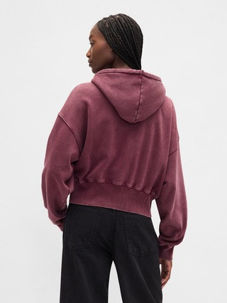 VintageSoft Full-Zip Wedge Hoodie | Gap (US)