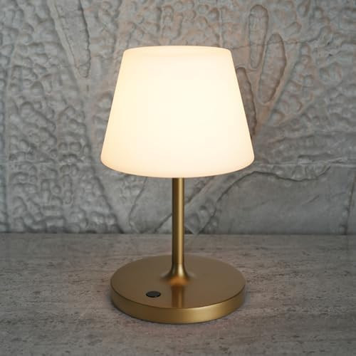 Outdoor Table Lamp/Cordless USB Rechargeable 4000mAh / 2700K LED/Touch Dimmable/Portable Battery ... | Amazon (US)