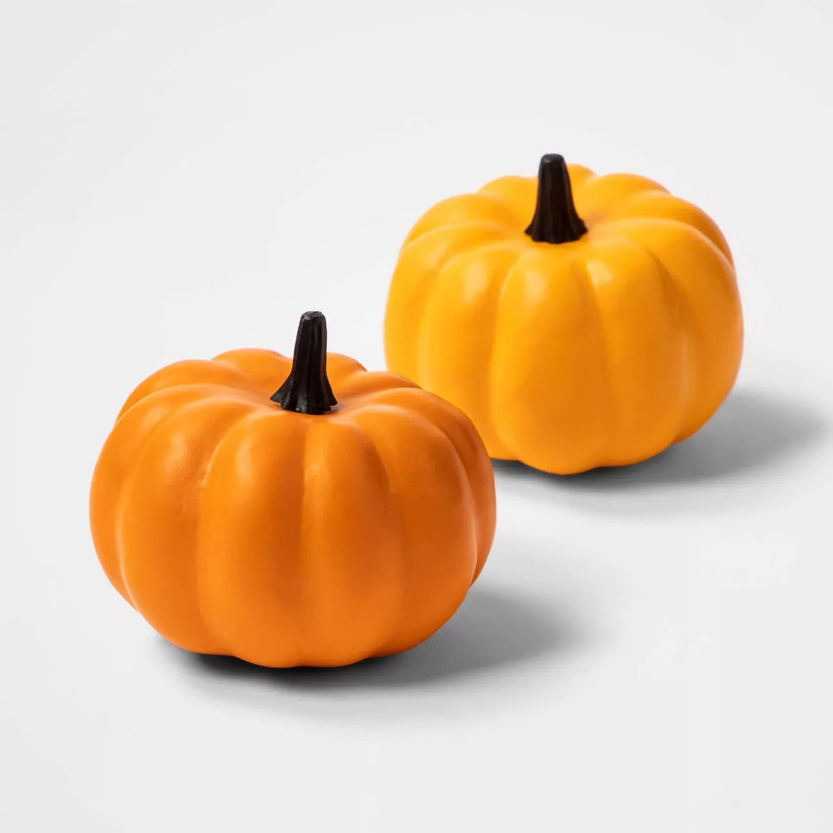8ct Painted Pumpkins Orange Halloween Decorative Sculpture Set - Hyde & EEK! Boutique™ | Target