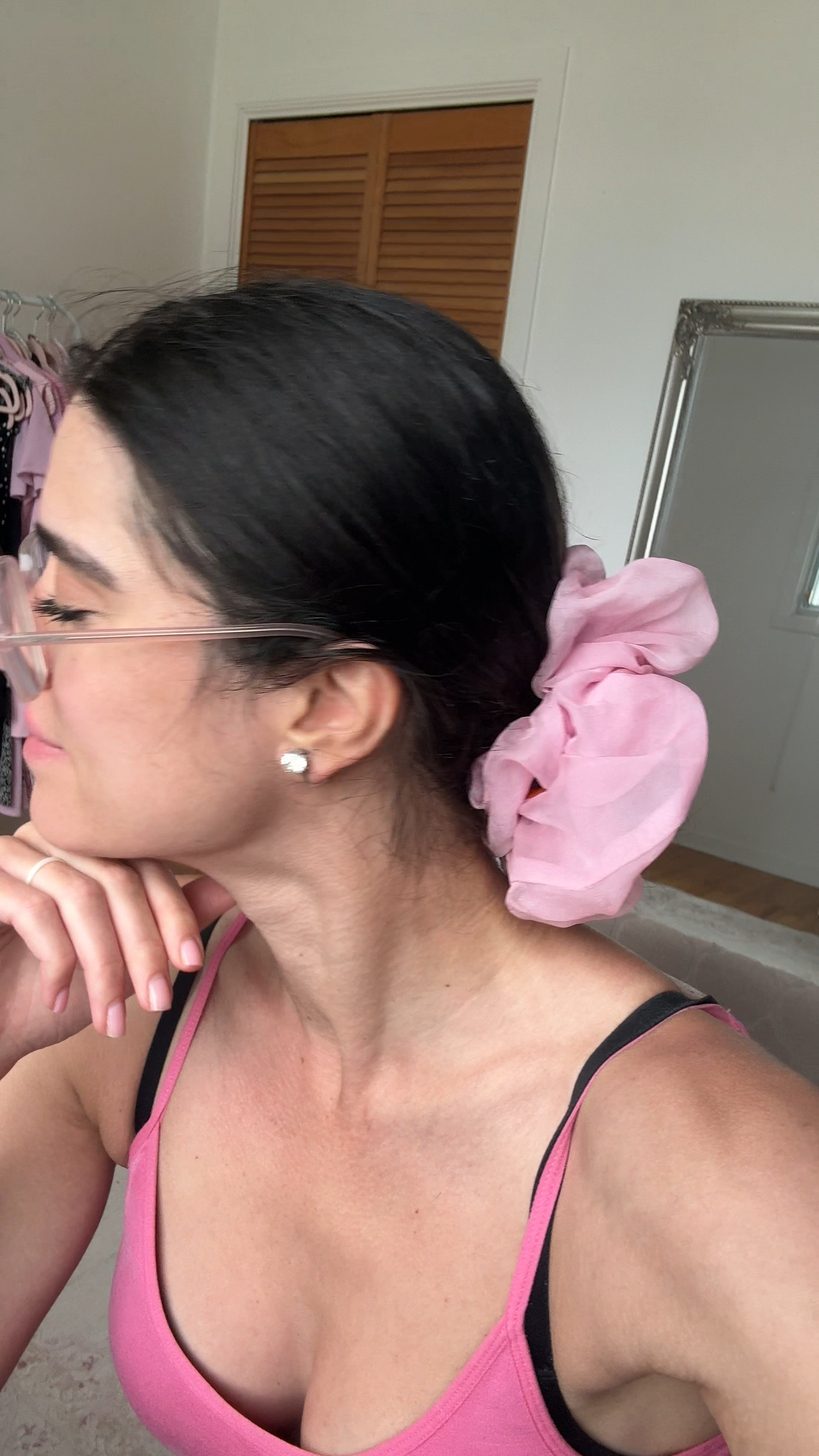 Easiest and cutest summer hairstyle .
Just wrap an oversized scrunchie around your bun🌸


#LTKsummer #LTKstyletip #LTKbeauty